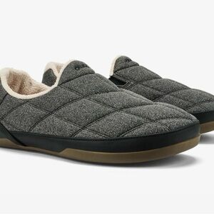 OluKai Gray Quilted Men's Loafers